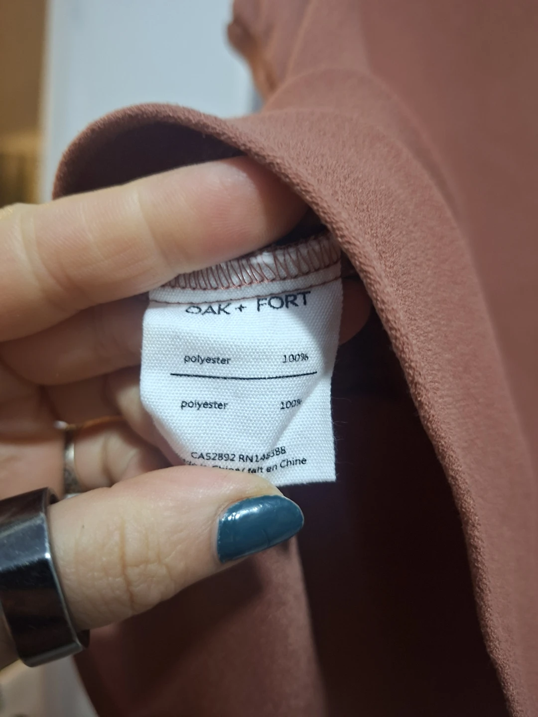 Oak + Fort Sleeveless Top (M-L) - photo 4