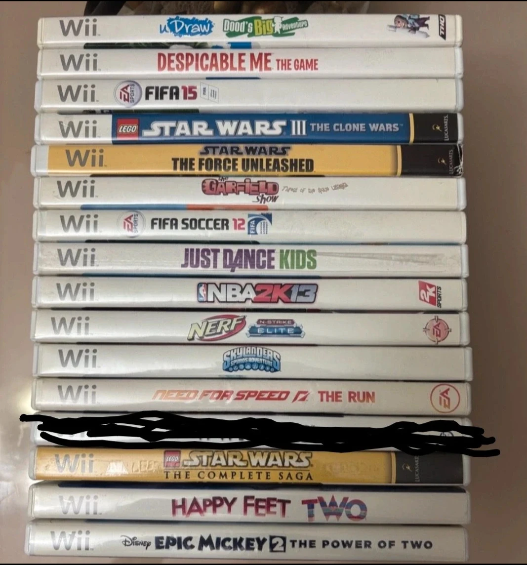 Assorted Nintendo Wii Game Collection - photo 2