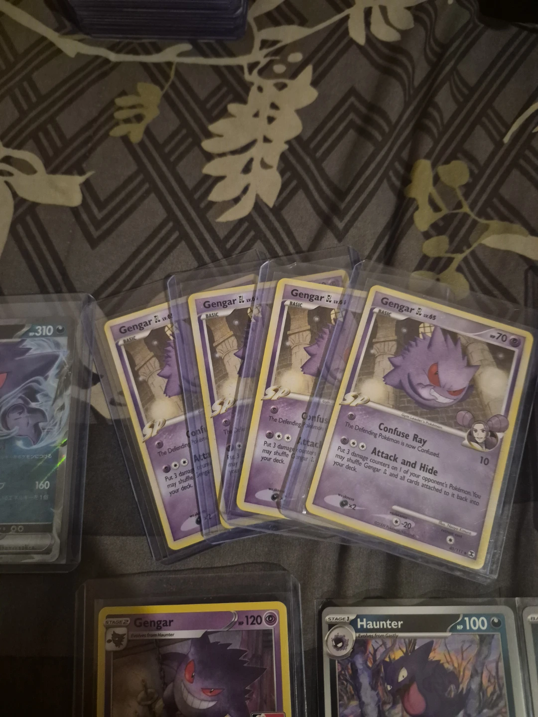 Collection of Gengar Pokémon Trading Cards - photo 4
