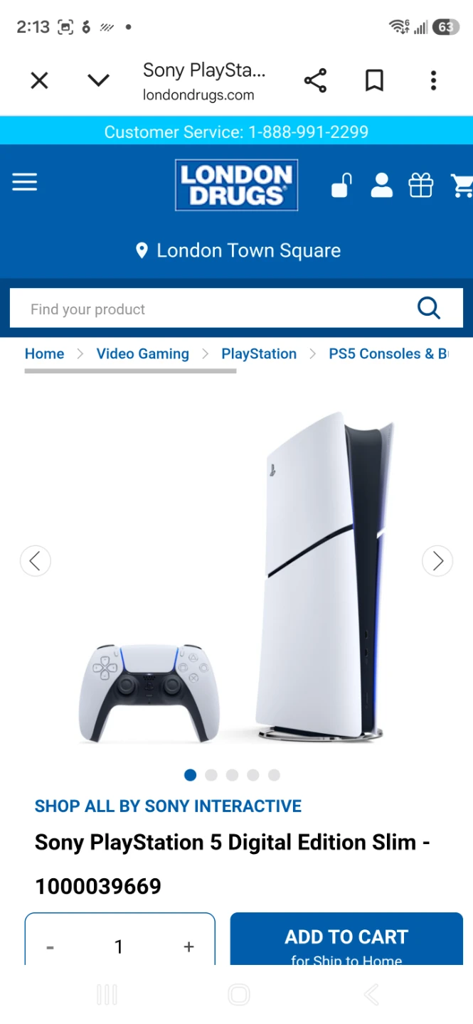 Sony PlayStation 5 Slim Digital Edition 1TB - photo 2