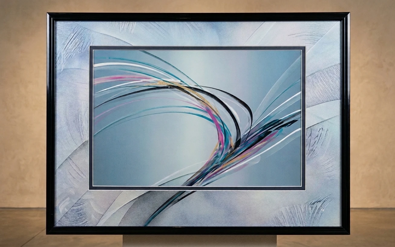 ELBA ALVAREZ Large Signed Original Abstract