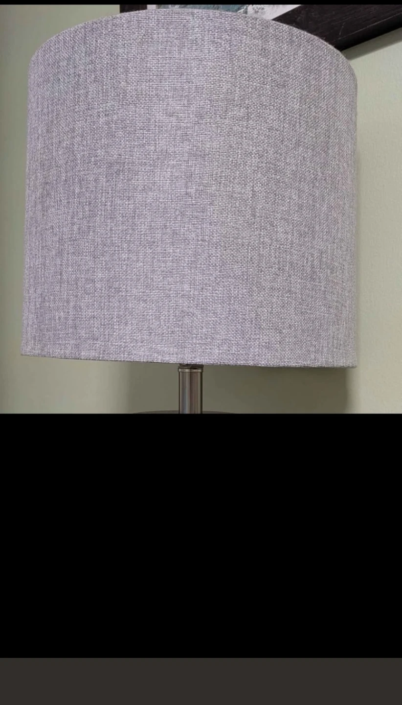 Brushed Nickel pair of Lamps - photo 2