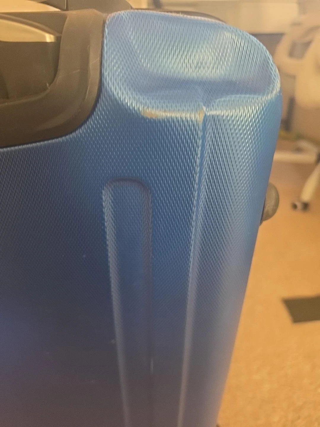 Blue Hardshell Spinner Suitcase Medium Size - photo 3