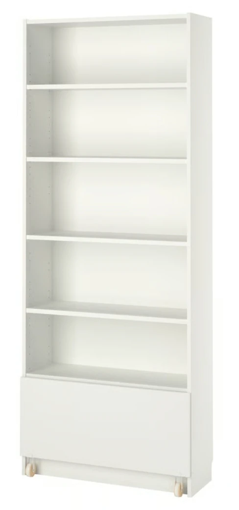 IKEA BILLY Bookcase with drawer, white - photo 2