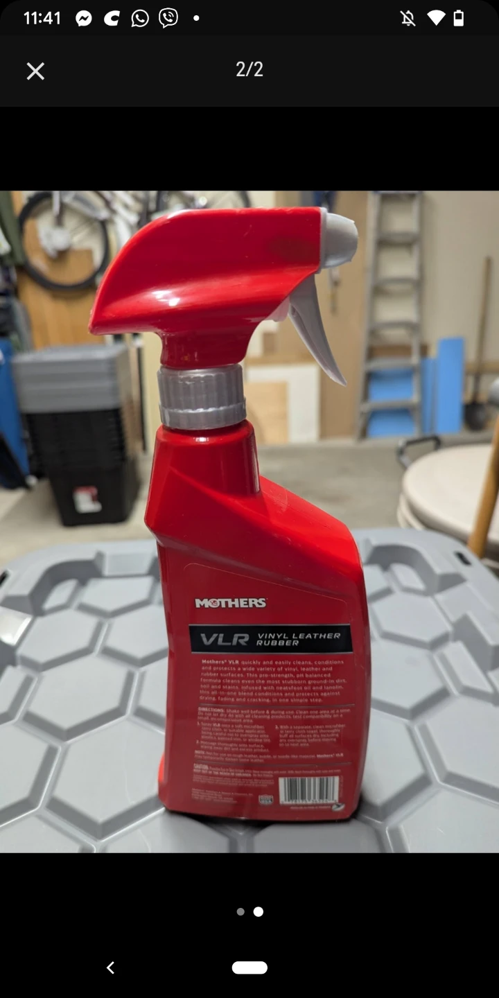 Mothers VLR VinylLeatherRubber Care NEW - photo 2