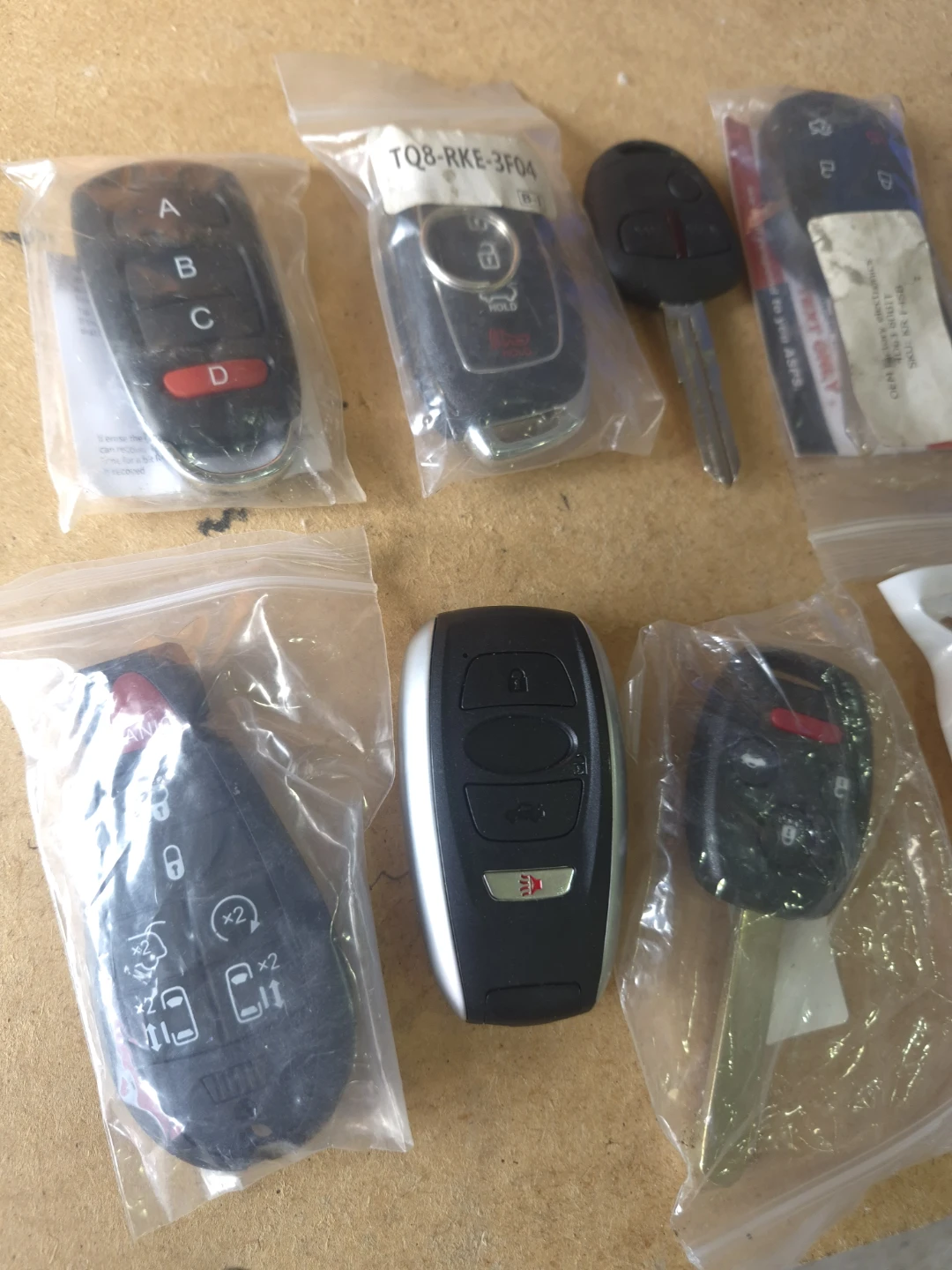 Collection of Assorted Automotive Key Fobs - photo 3