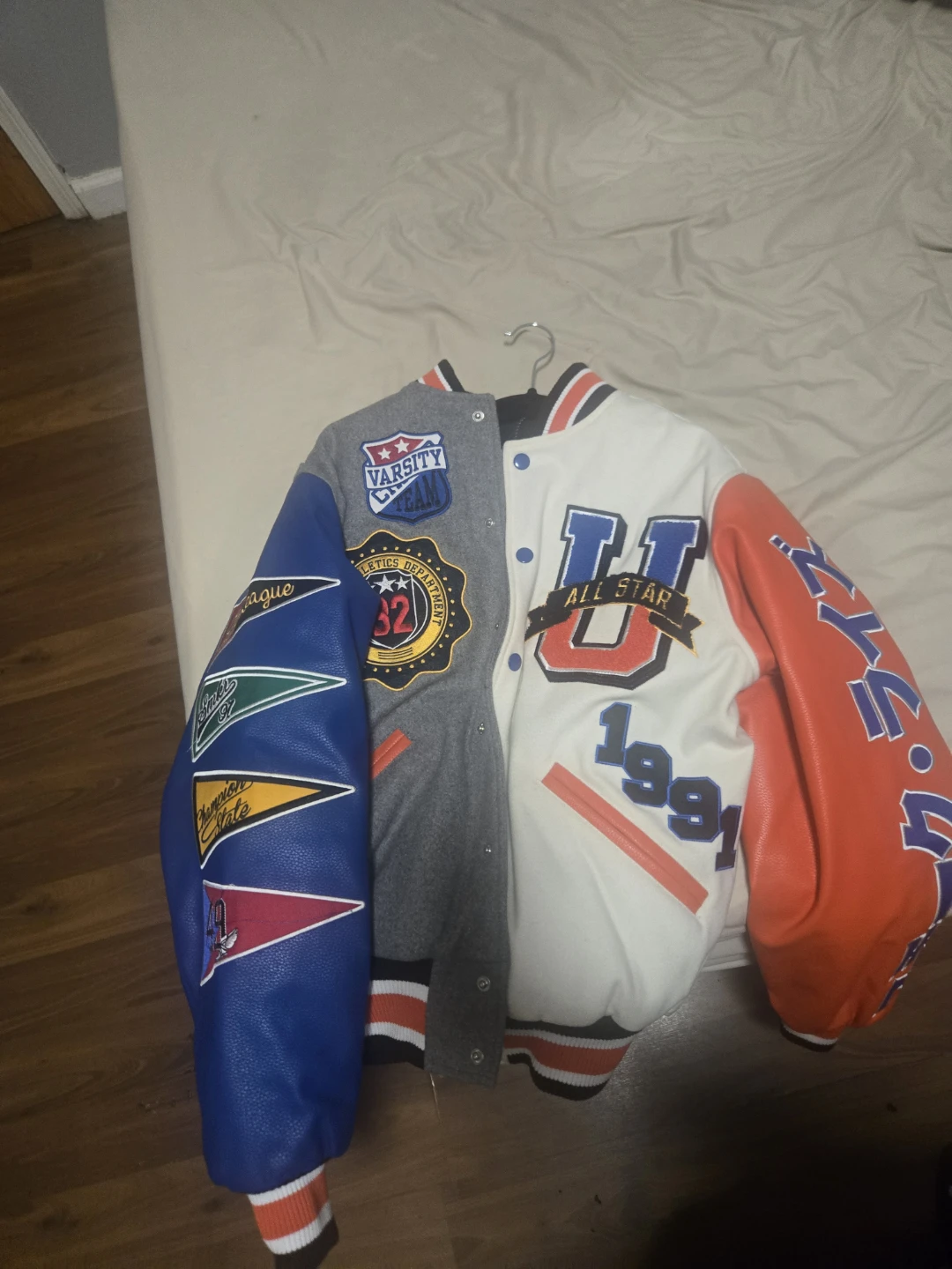 Colorblock Varsity Jacket