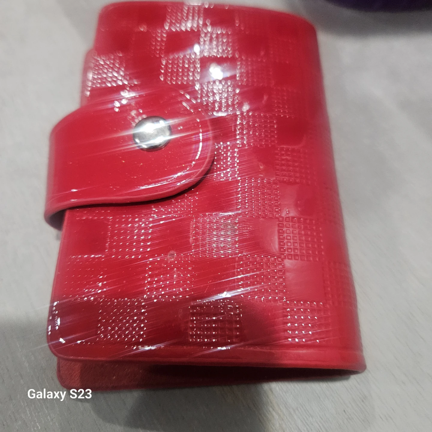 Red Card Holder Wallet