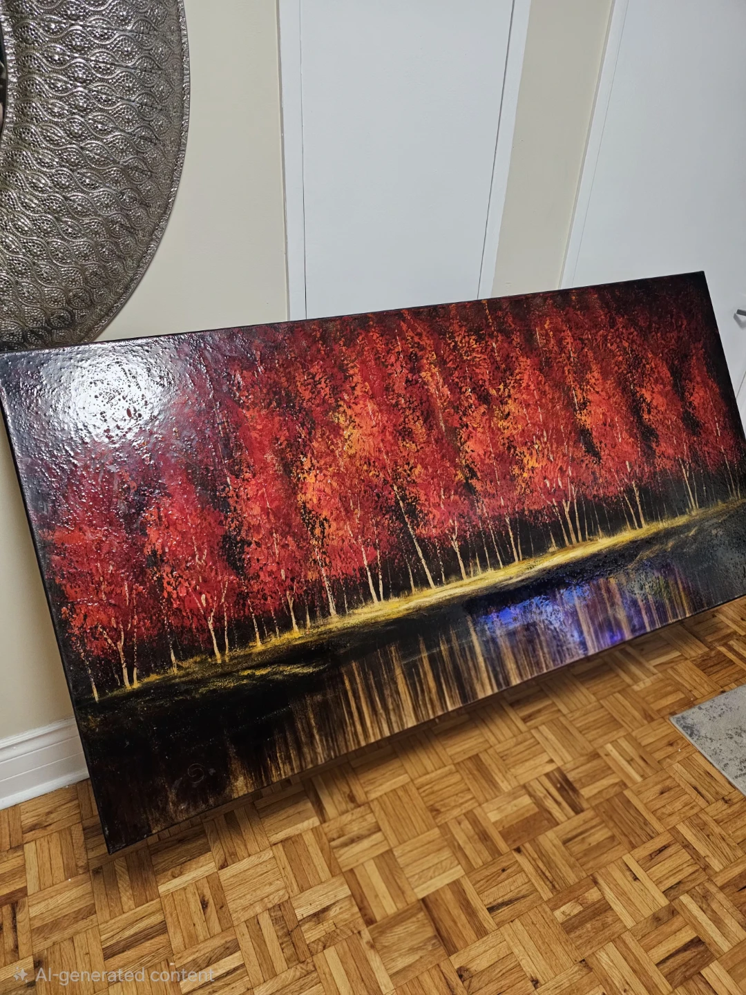 The Ruby Forest Oil Painting - photo 2