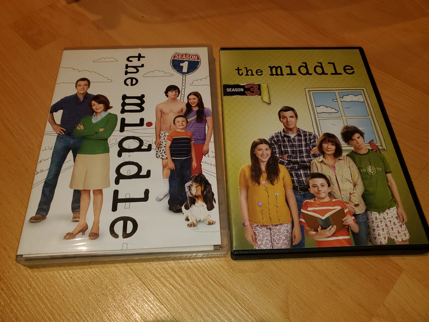 The Middle Season 1 and Season 3 DVD set