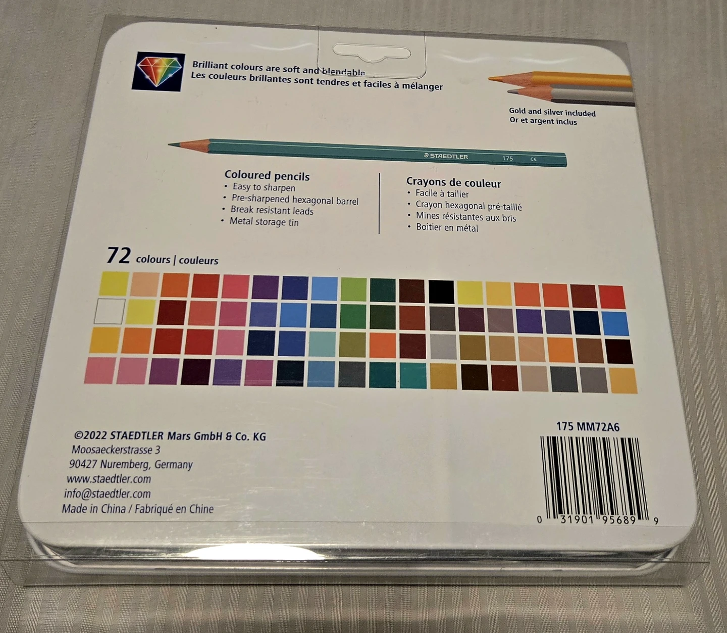 Staedtler 72 Coloured Pencils Set - photo 2