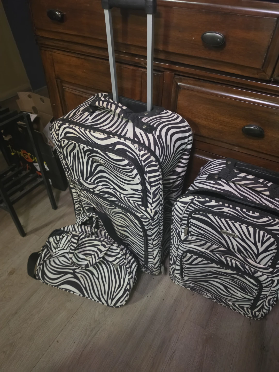 Millennium Zebra Print Luggage Set - photo 3