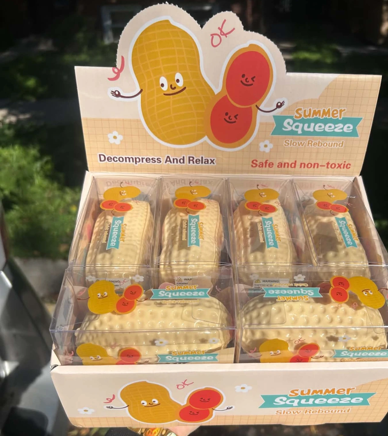 Summer Squeeze Crunchy Peanut Squishy Toy