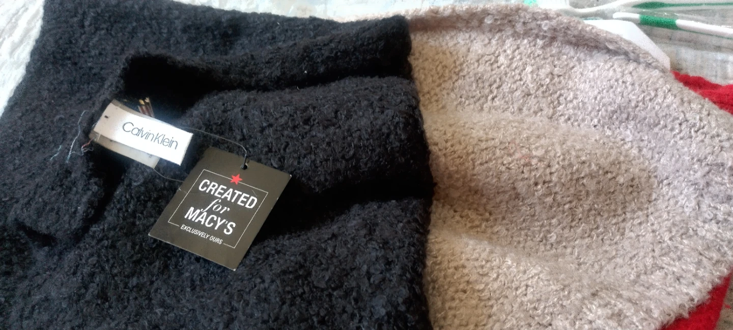 Calvin Klein Colorblock Scarf