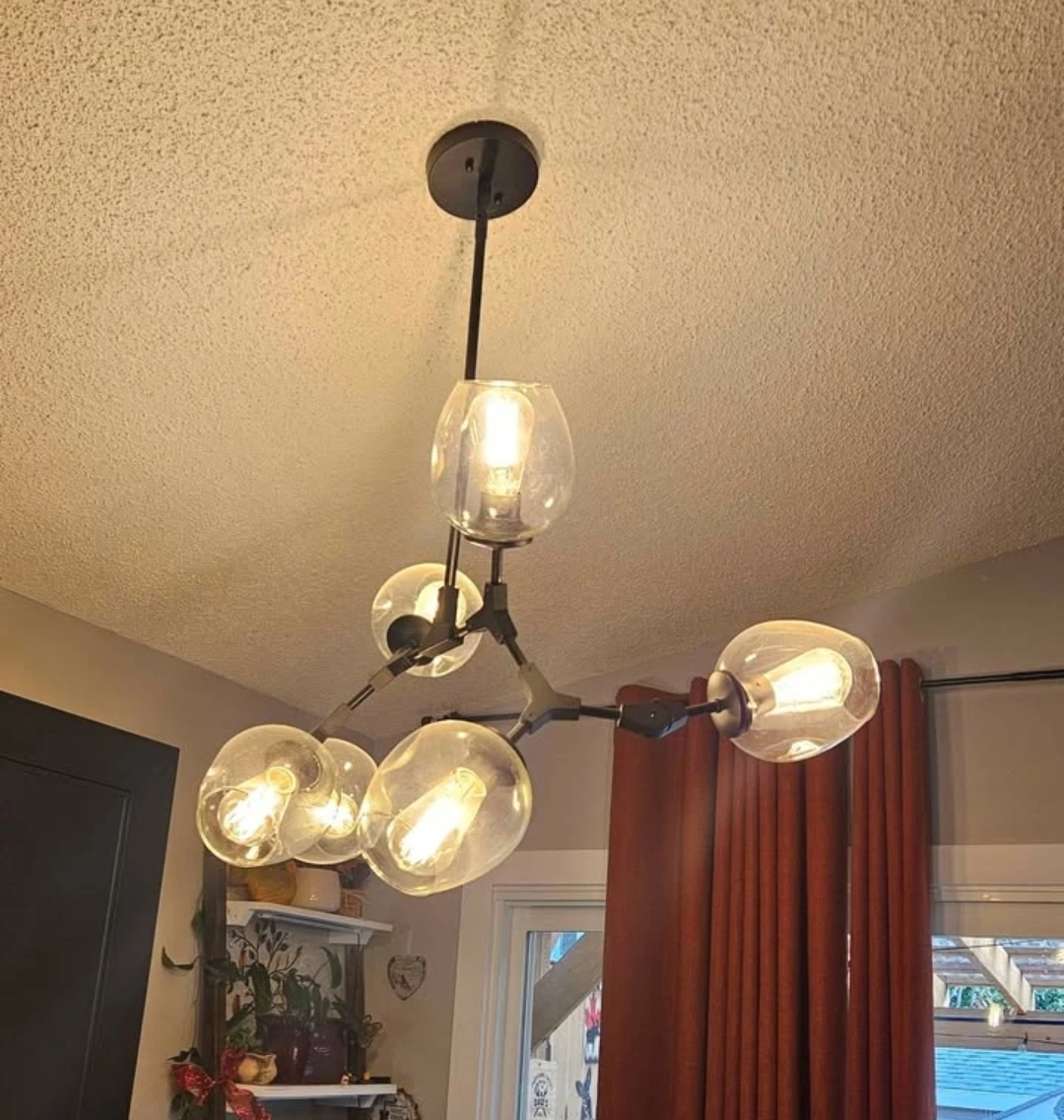 Modern 5-Light Branch Chandelier - photo 3
