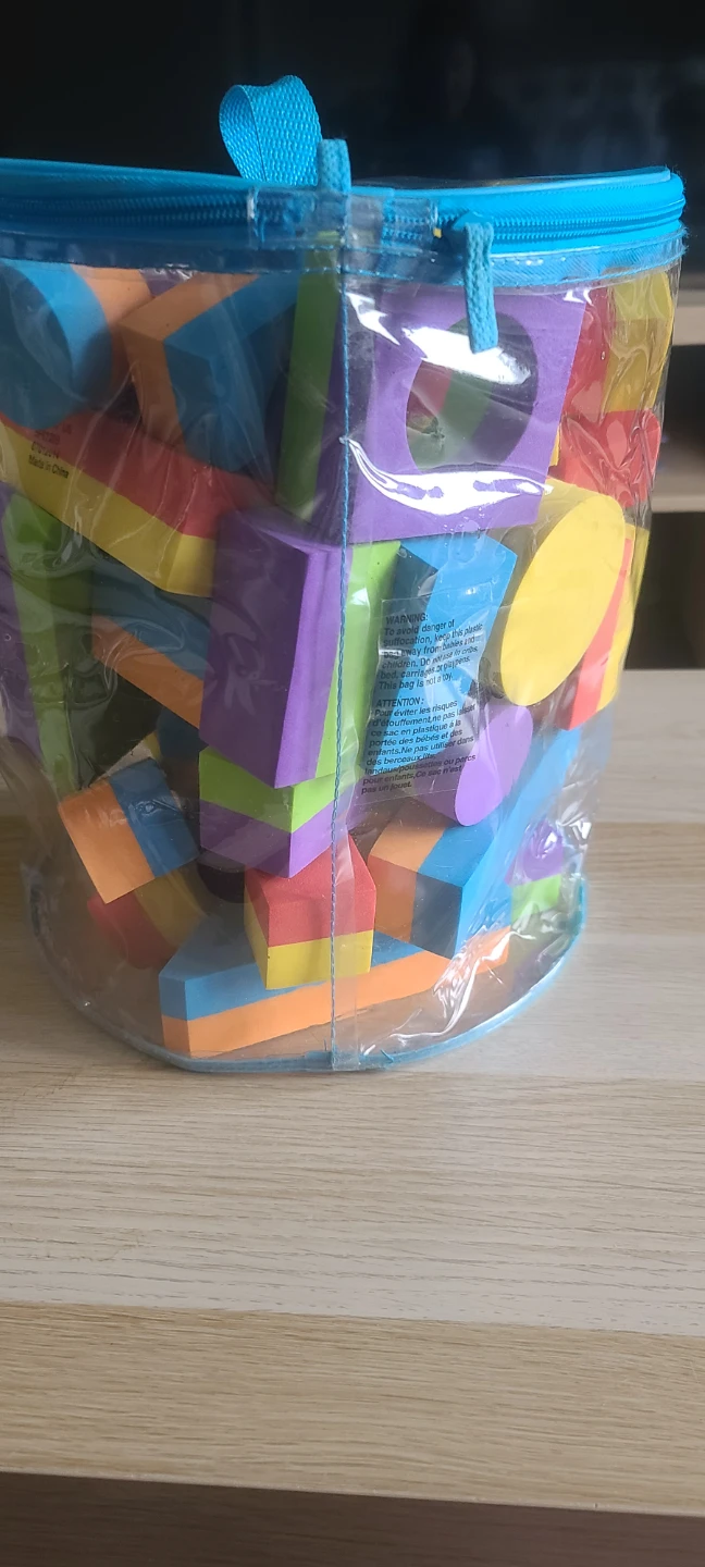 60 Piece Jumbo Foam Blocks - photo 3