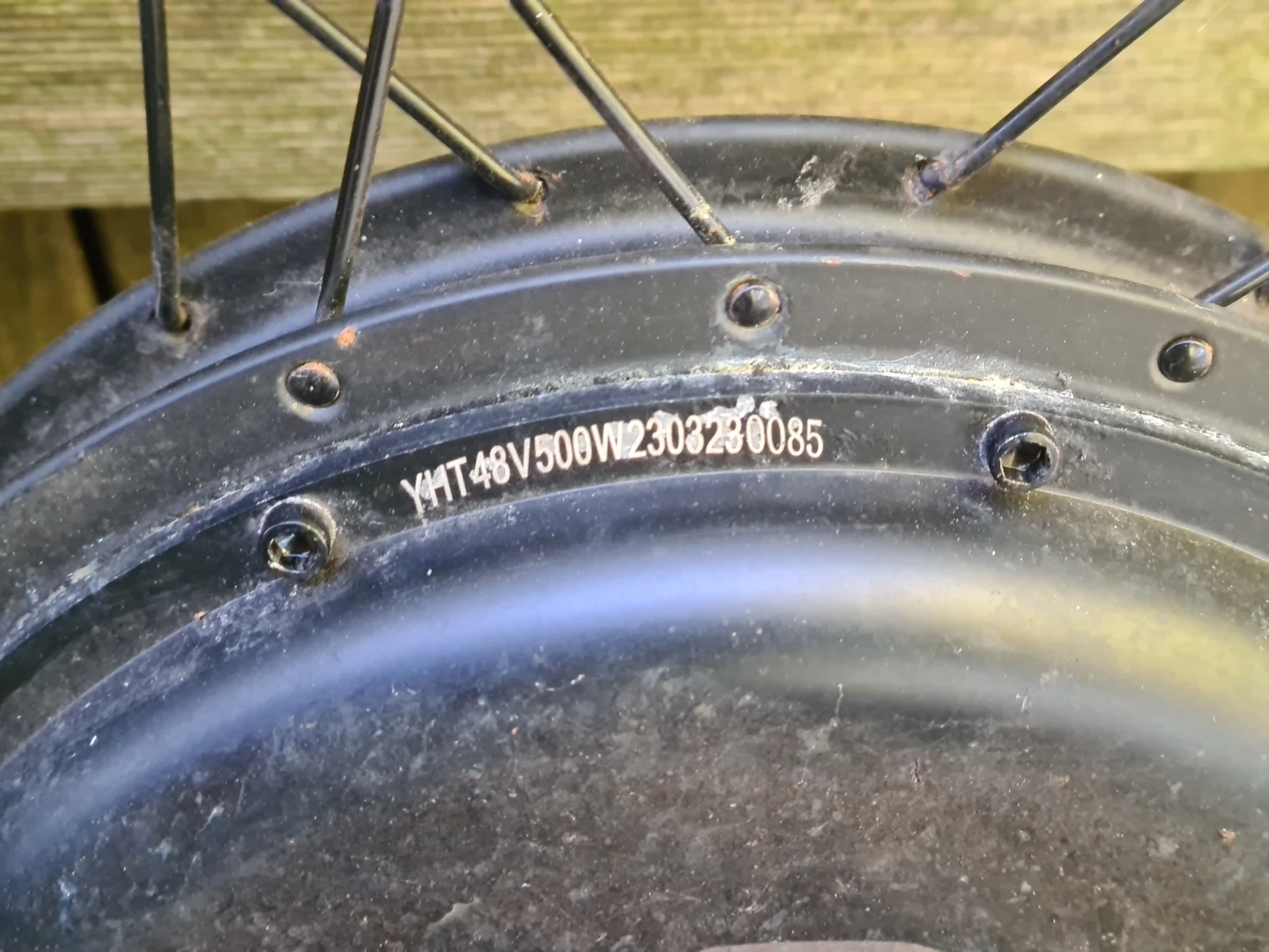 48V 500W E-bike Hub Motor Wheel - photo 5
