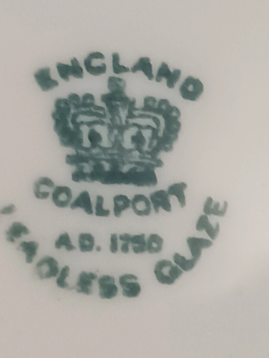 Collectible Coalport England Decorative Floral Plate - photo 5