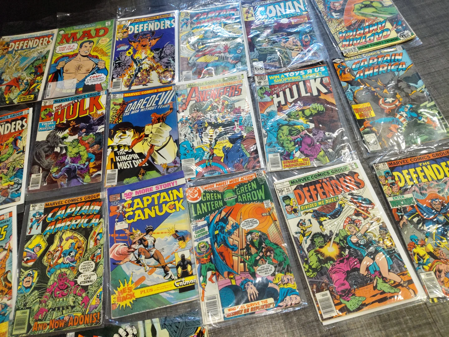 Vintage Marvel and DC Comic Book Collection