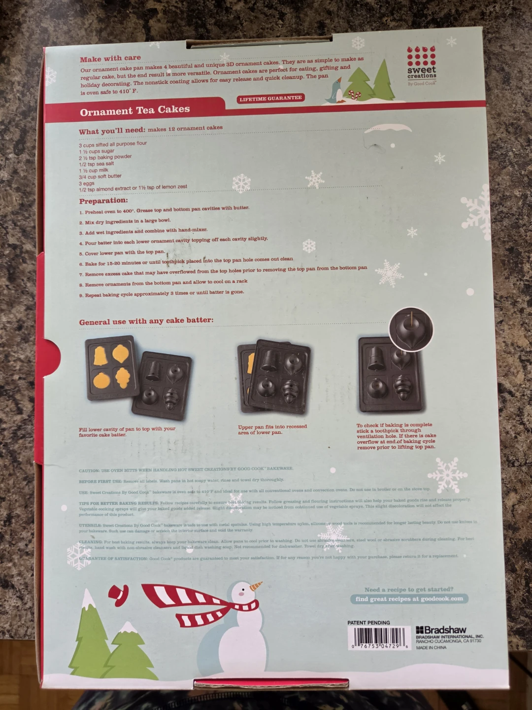 Sweet Creations 3D Ornament Cake Pan - photo 3