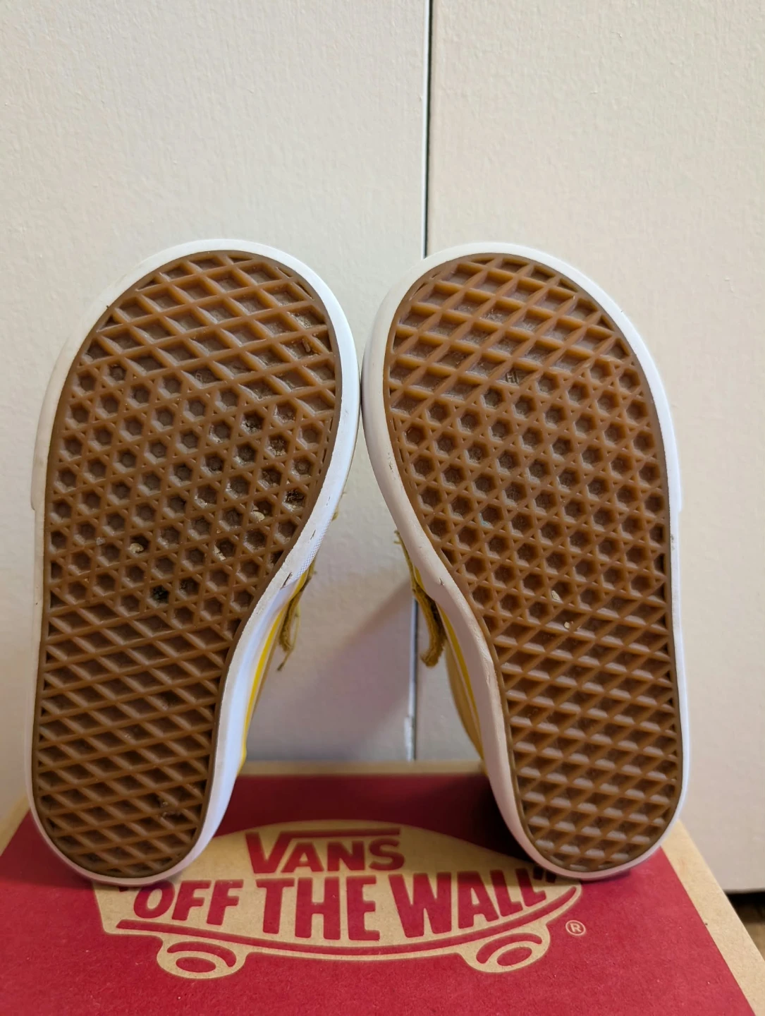 Vans Checkerboard Slip-On Shoes Aspen Gold - photo 4