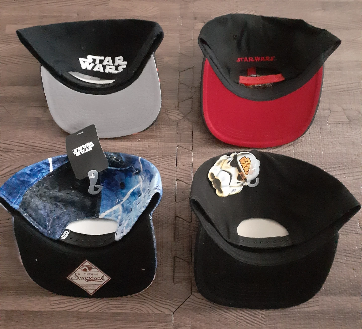 ALL FOR $15 or $5 each BRAND NEW Set of 4 Star Wars Hats - photo 2