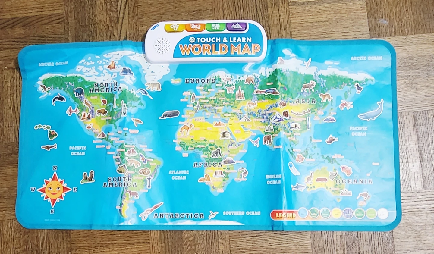 Vtech Touch and learn World map - photo 2