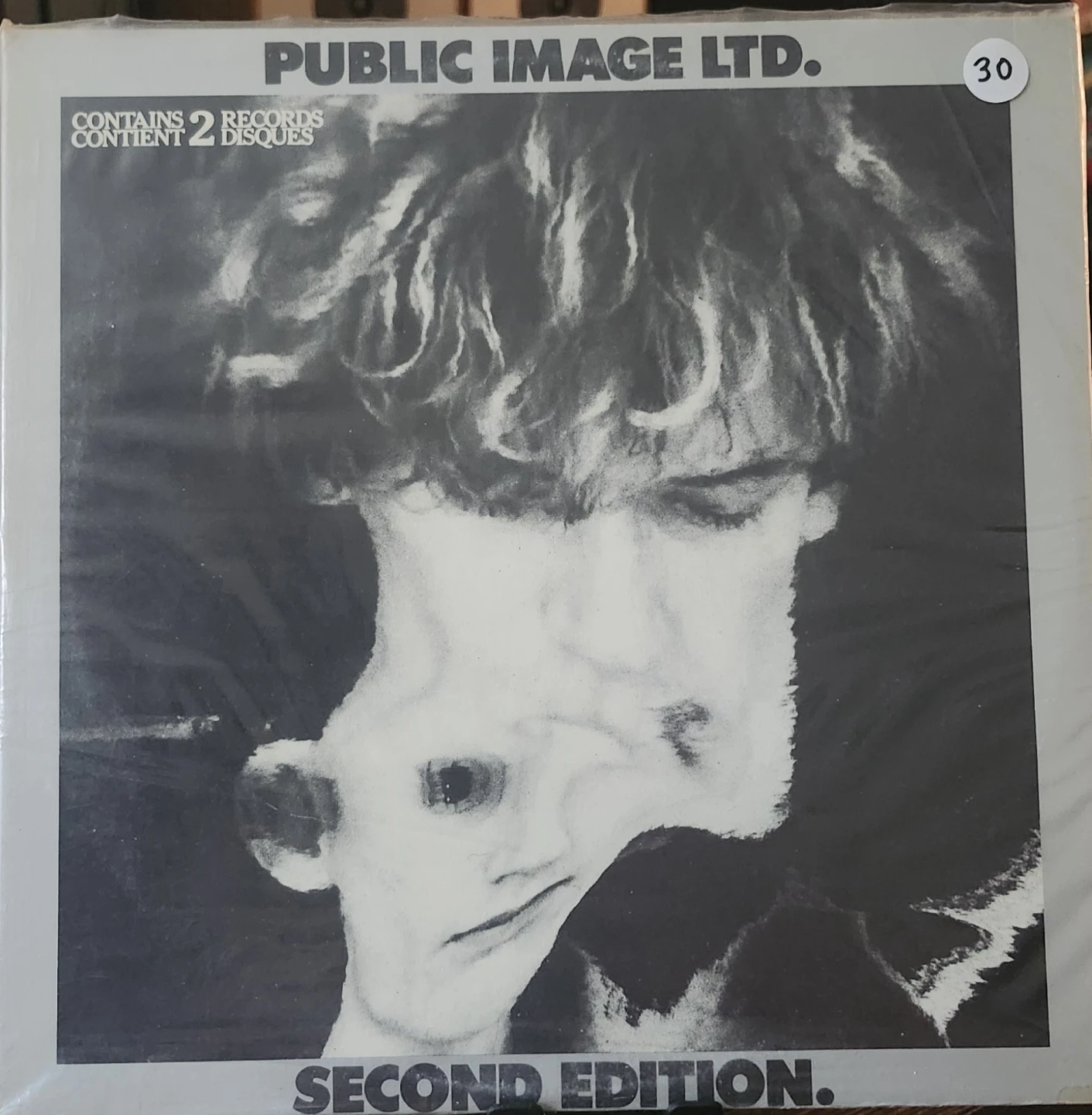 Public Image Ltd. Second Edition Vinyl Record