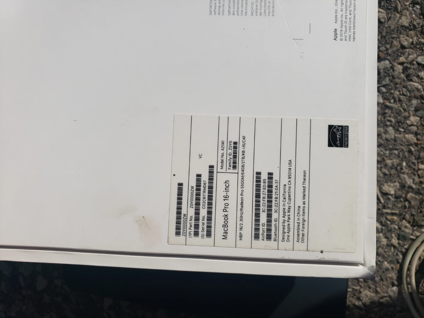 Apple MacBook Pro 16-inch (A2141) - photo 3