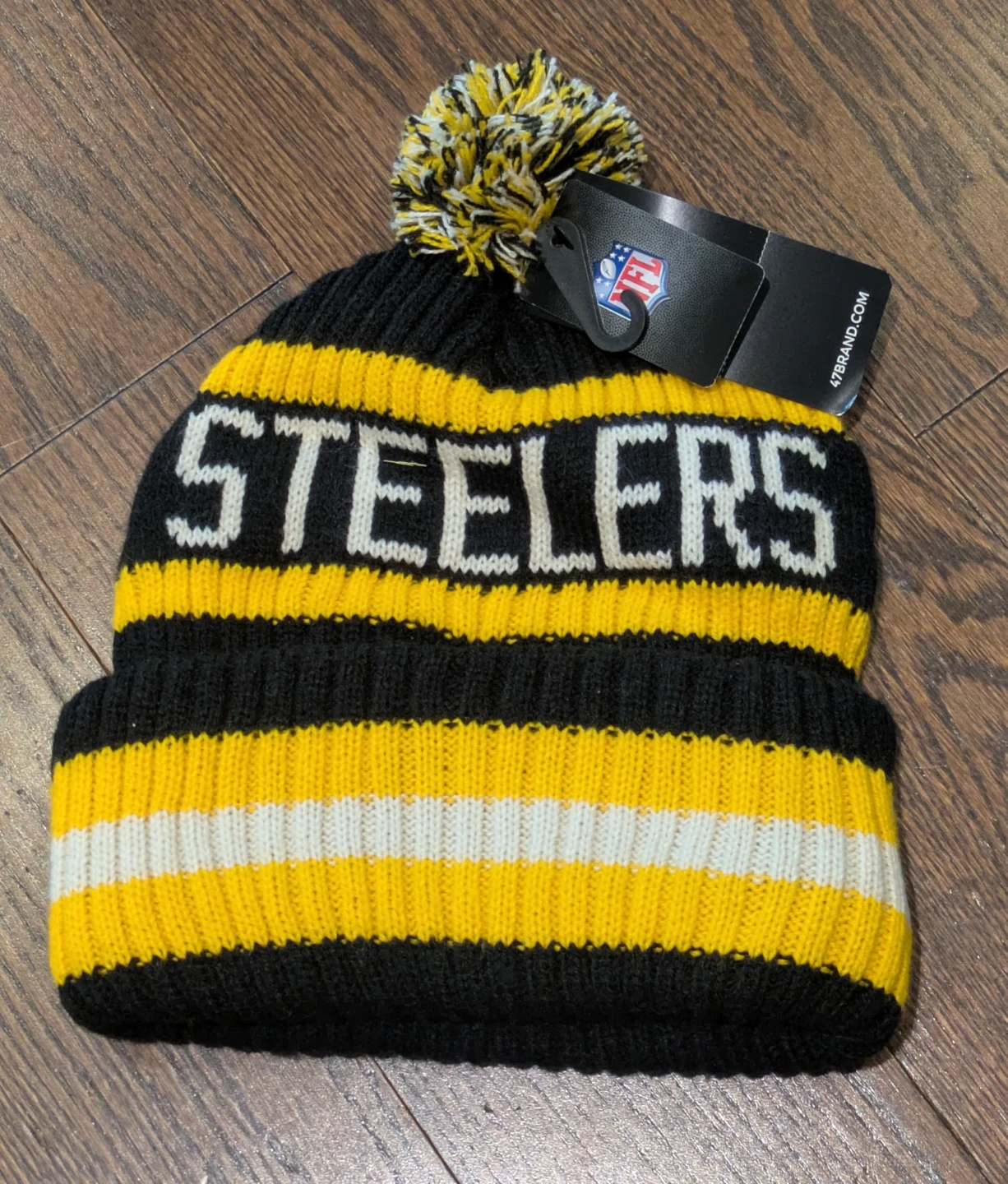 New Genuine Pittsburgh Steelers Bering '47 Toque - photo 2