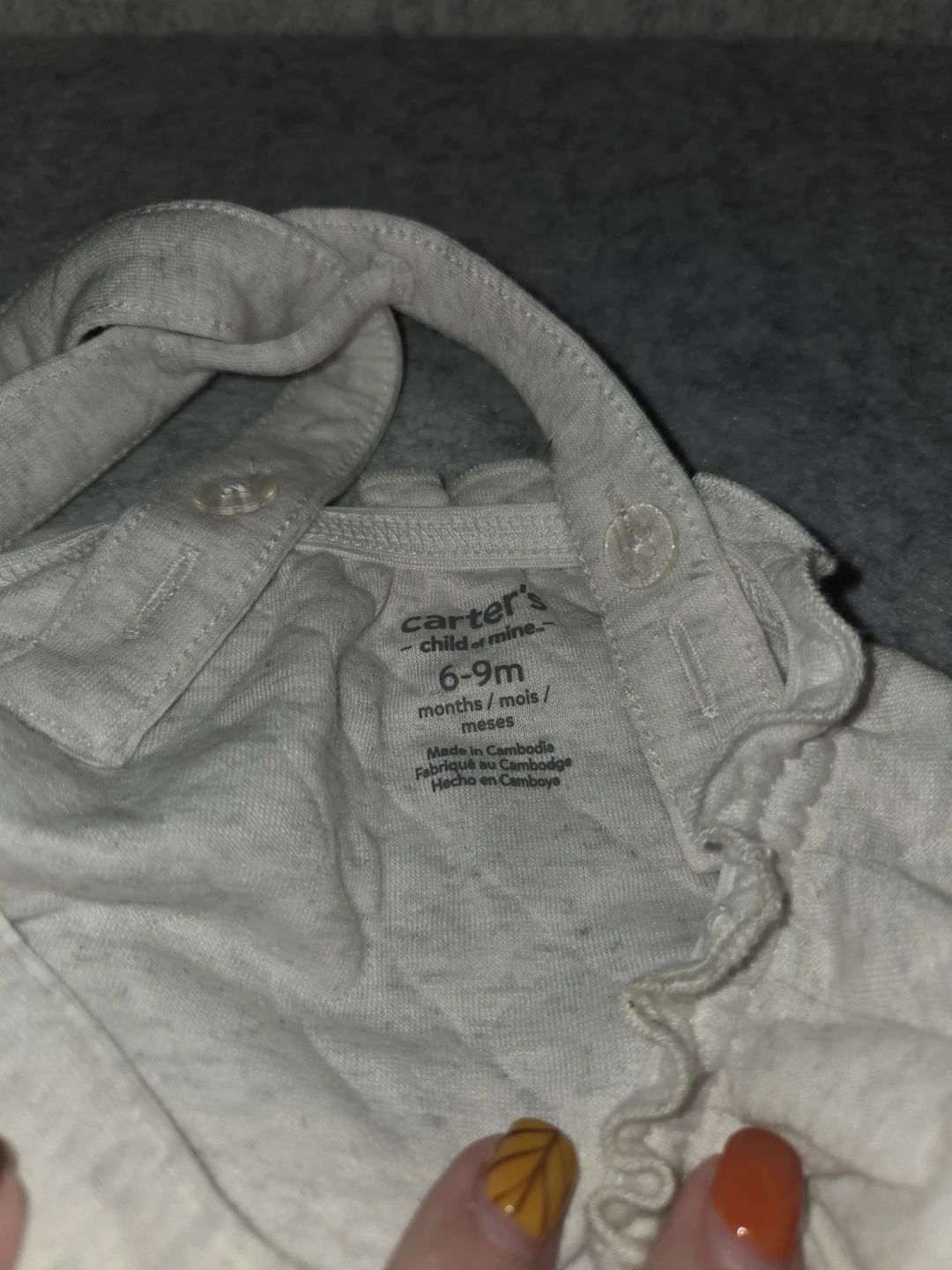 Carter's Child of Mine Quilted Jumper 6-9m - photo 4