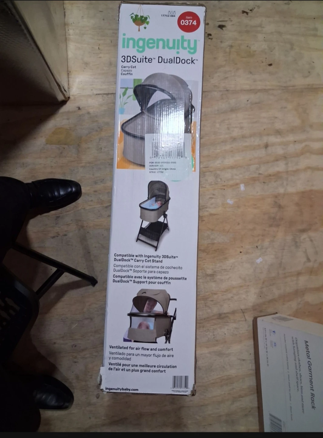 Ingenuity 3DSuite DualDock Carry Cot - photo 2