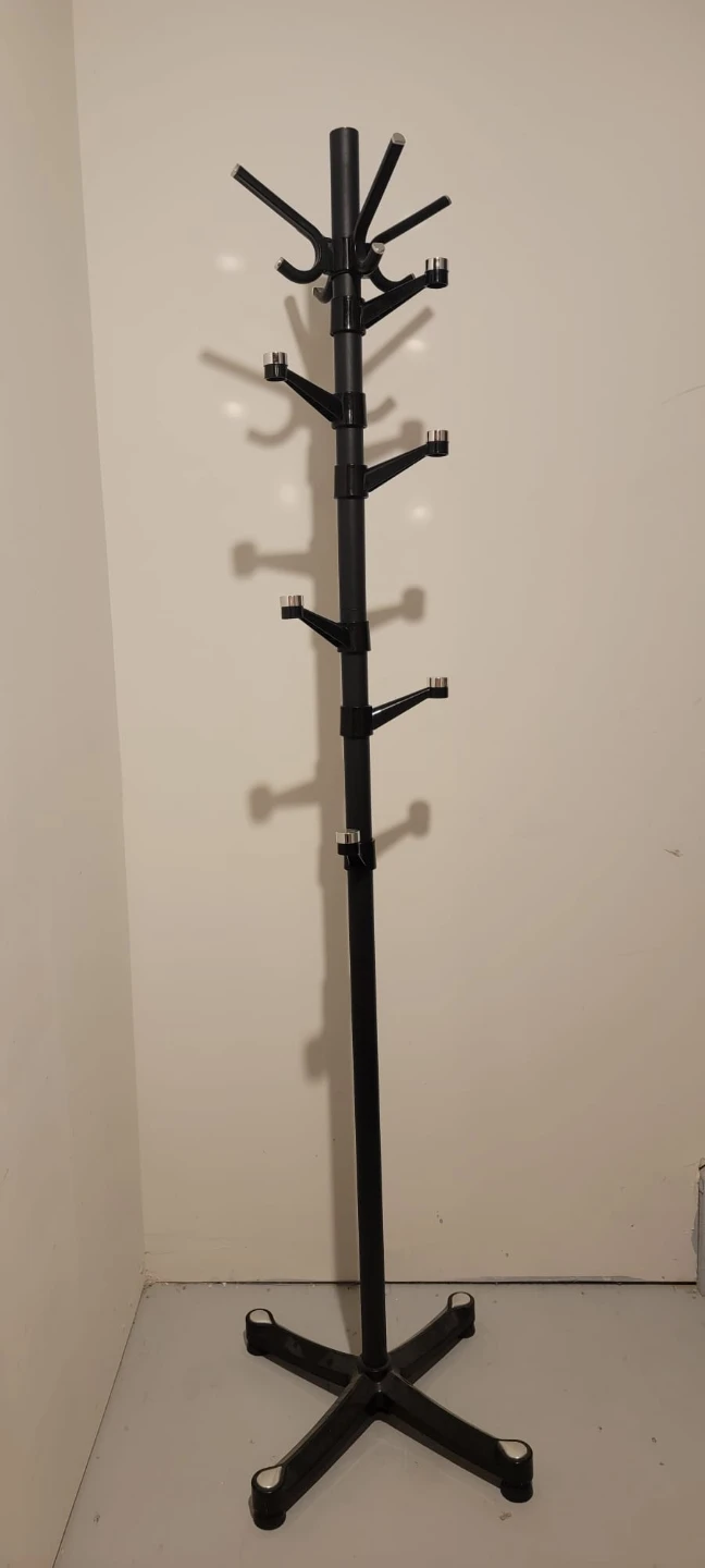 Black Standing Coat Rack