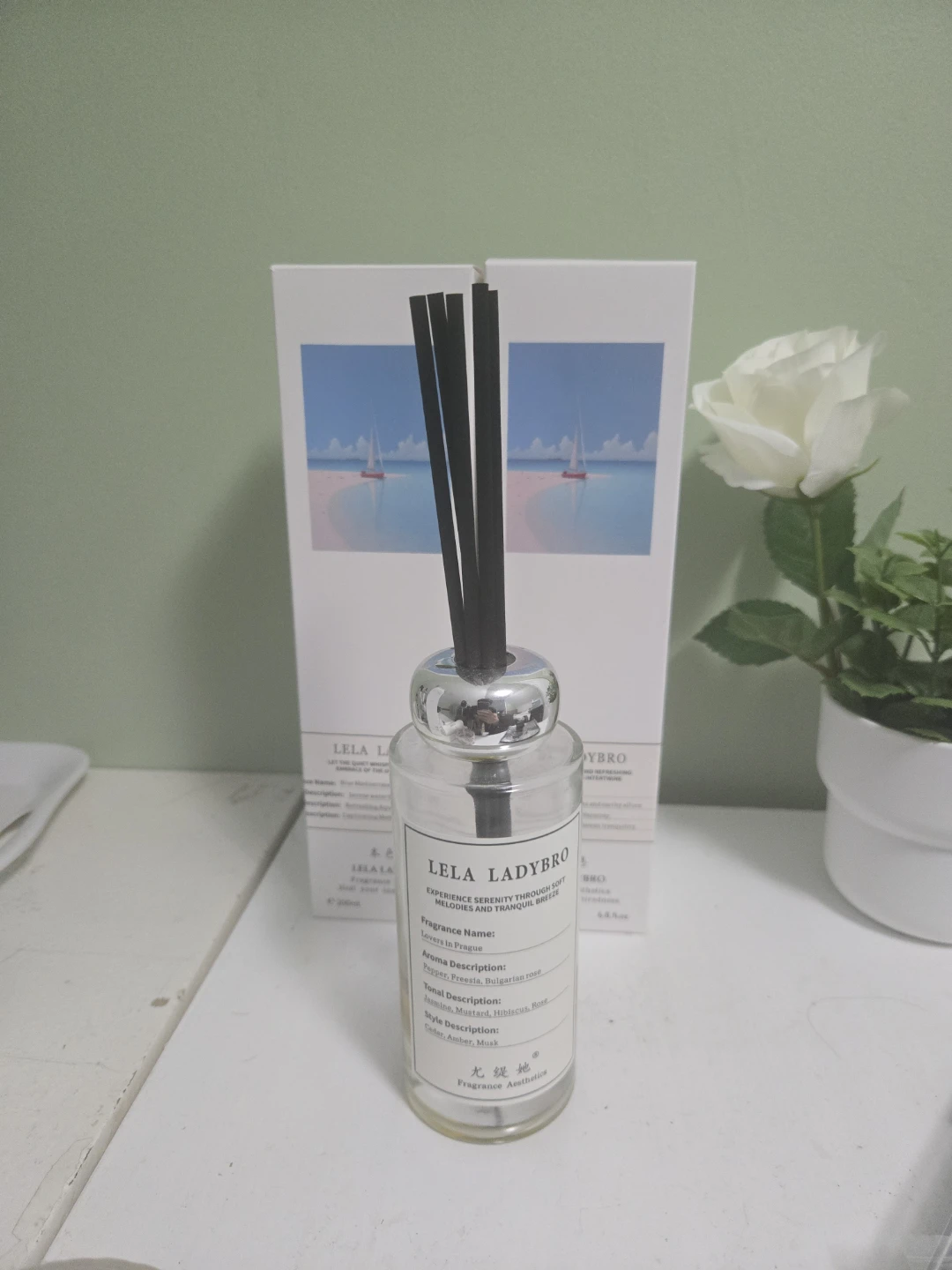 2 LELA LADYBRO Reed Diffuser