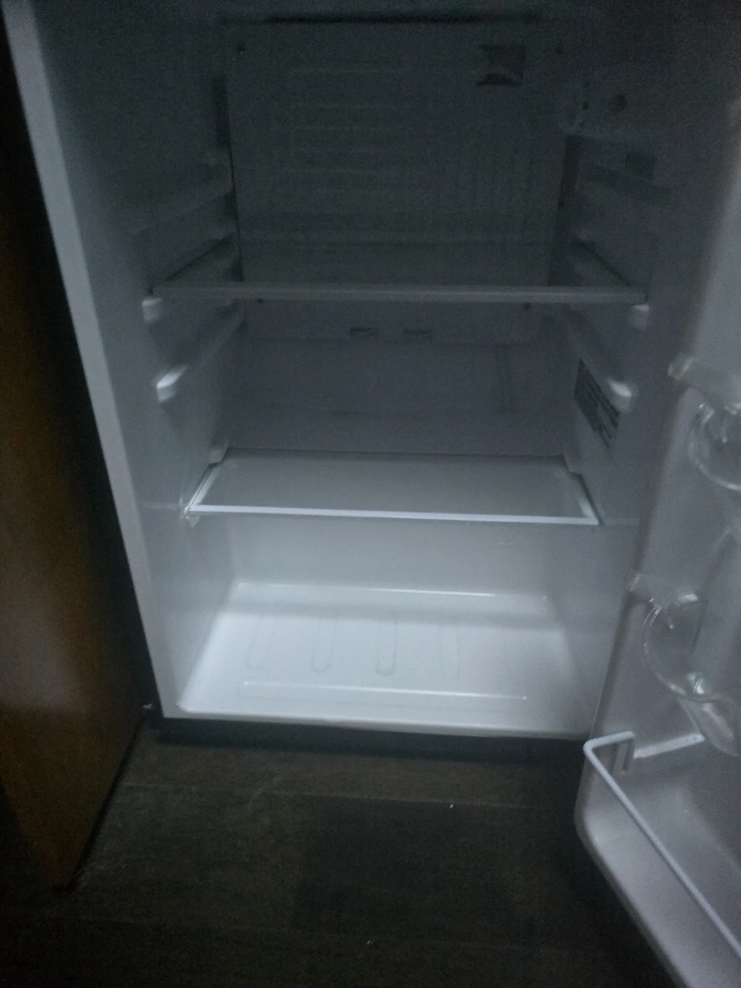 Black Compact Mini Refrigerator - photo 2