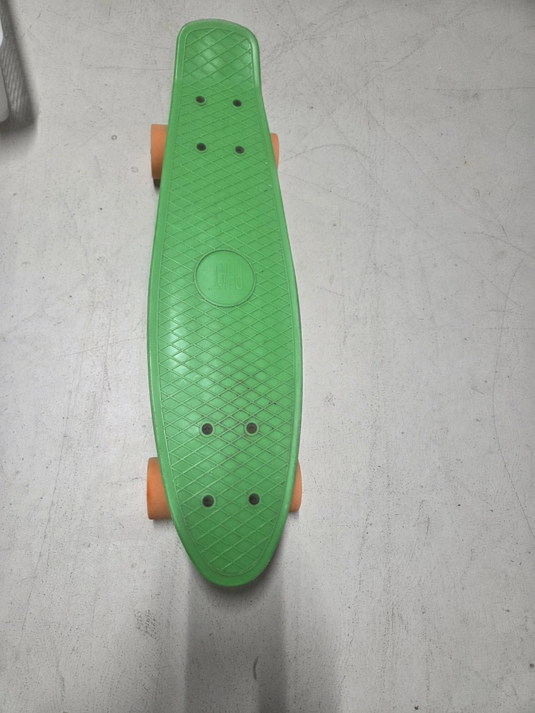 PHAT Green Plastic Skateboard - photo 3