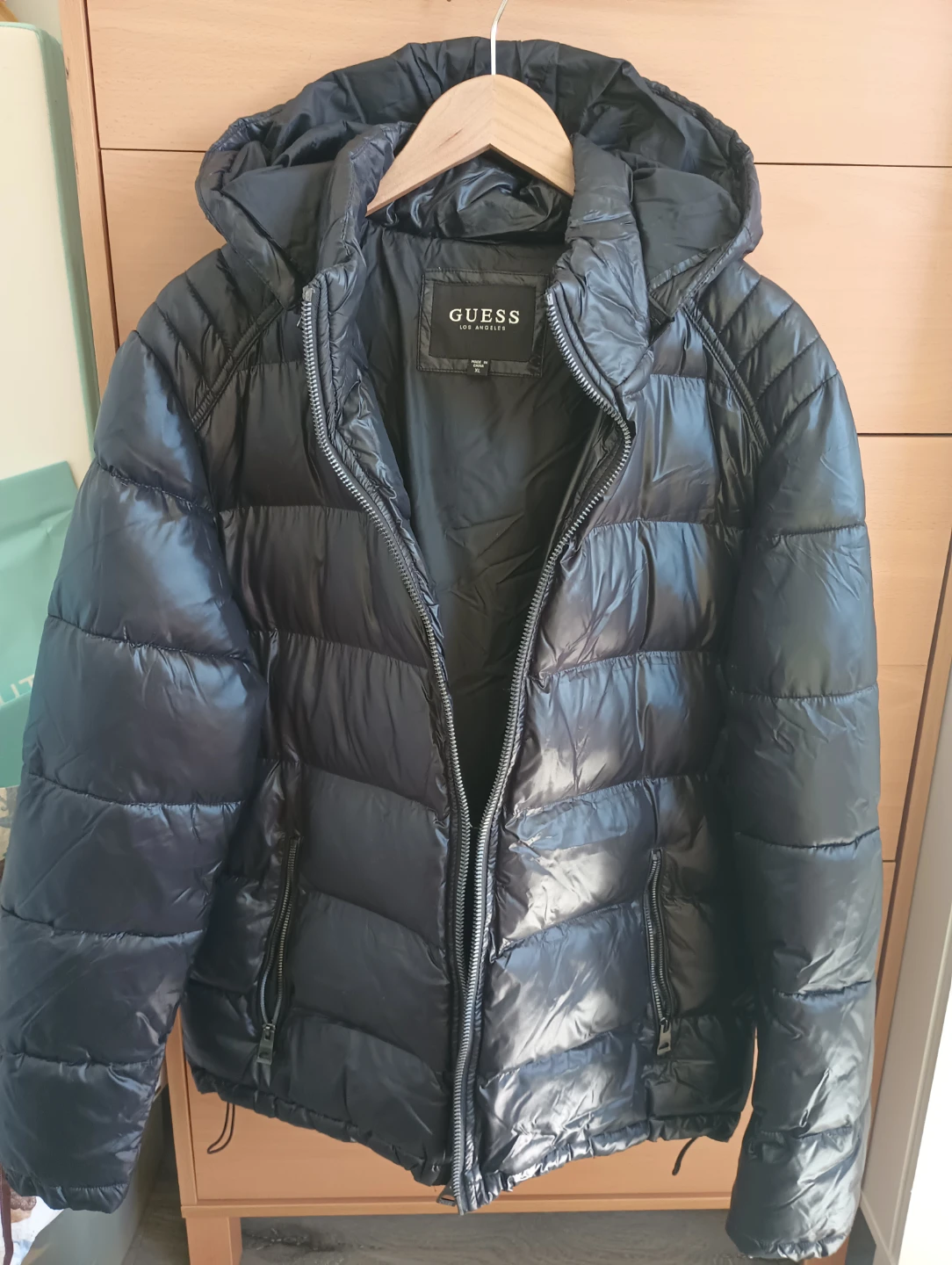 GUESS Los Angeles Black Puffer Jacket - photo 2
