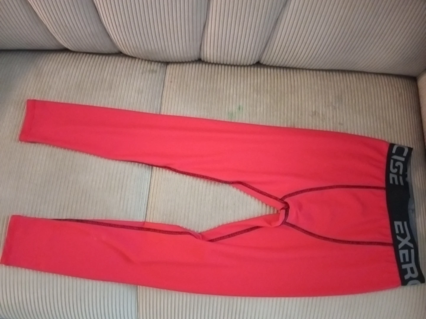EXERCISE Red Compression Leggings XS - photo 2
