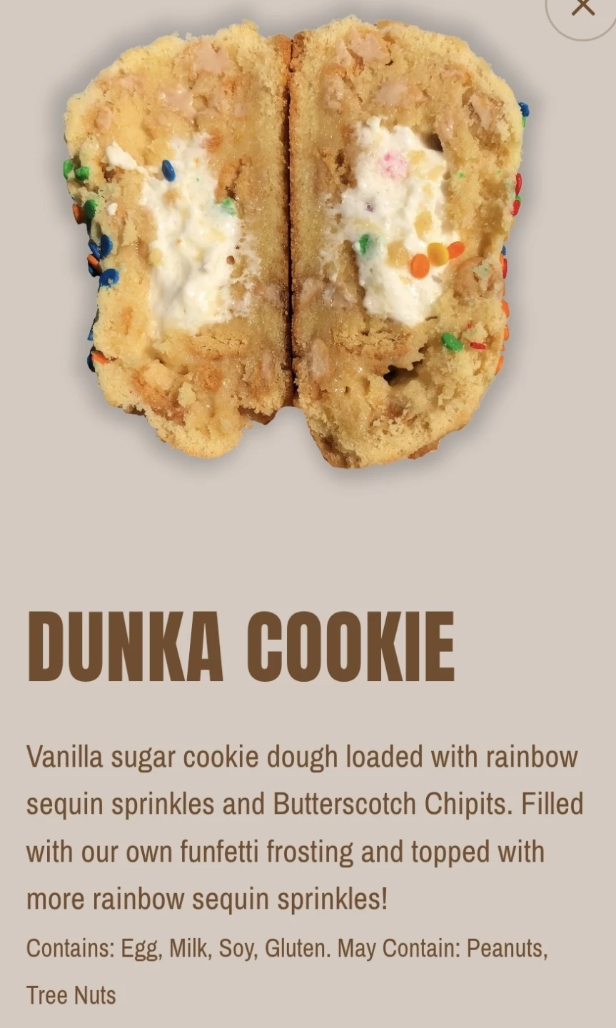 YVR Cookie Dunka Cookie