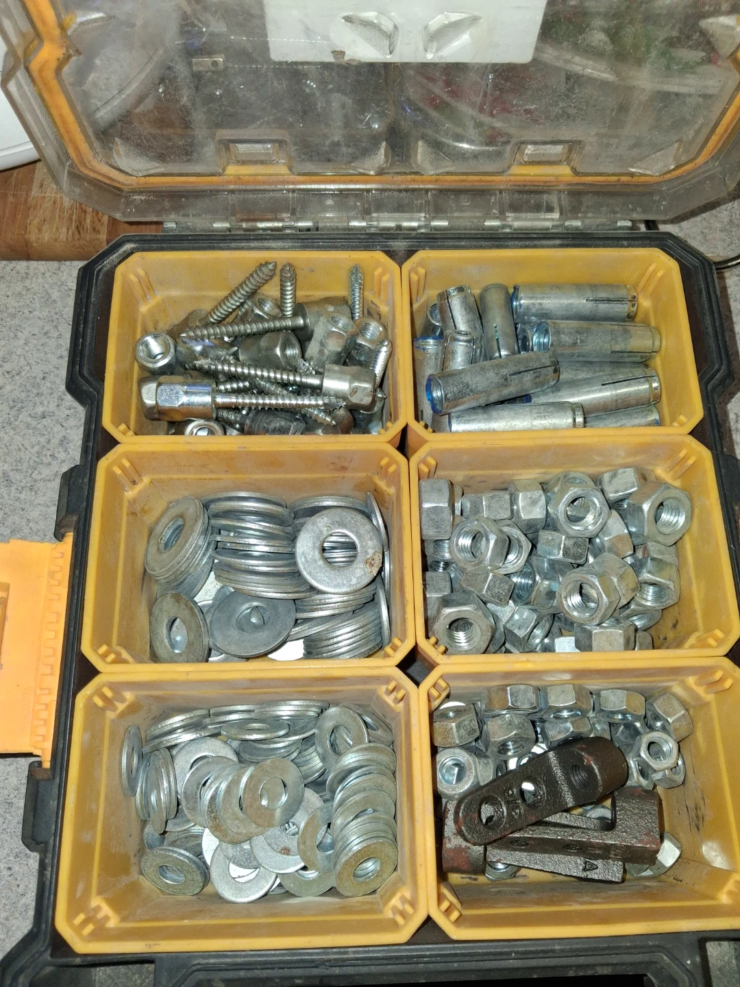 DeWalt Pro Organizer plus mixed nuts , washers  and anchors - photo 2