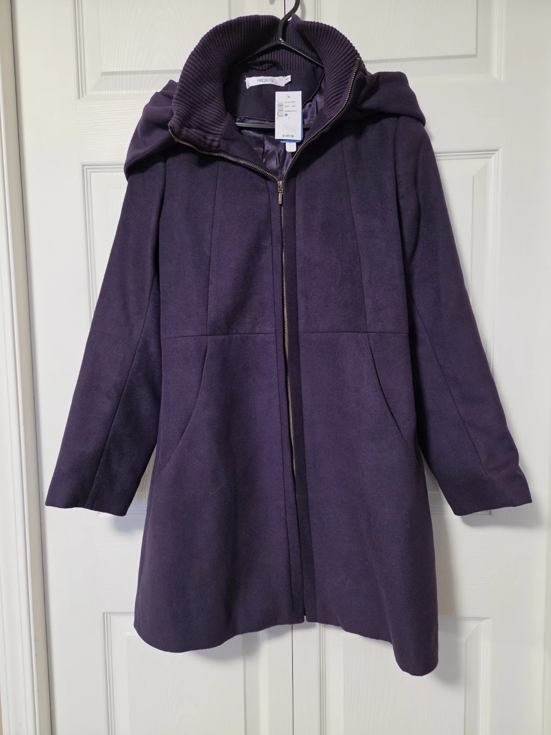 Ricki's Purple Hooded Coat