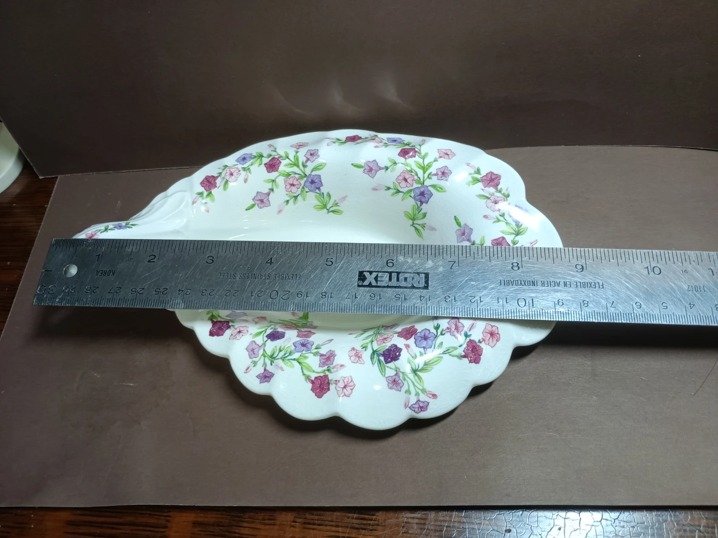 W.S. George Bolero Floral Serving Dish - photo 4