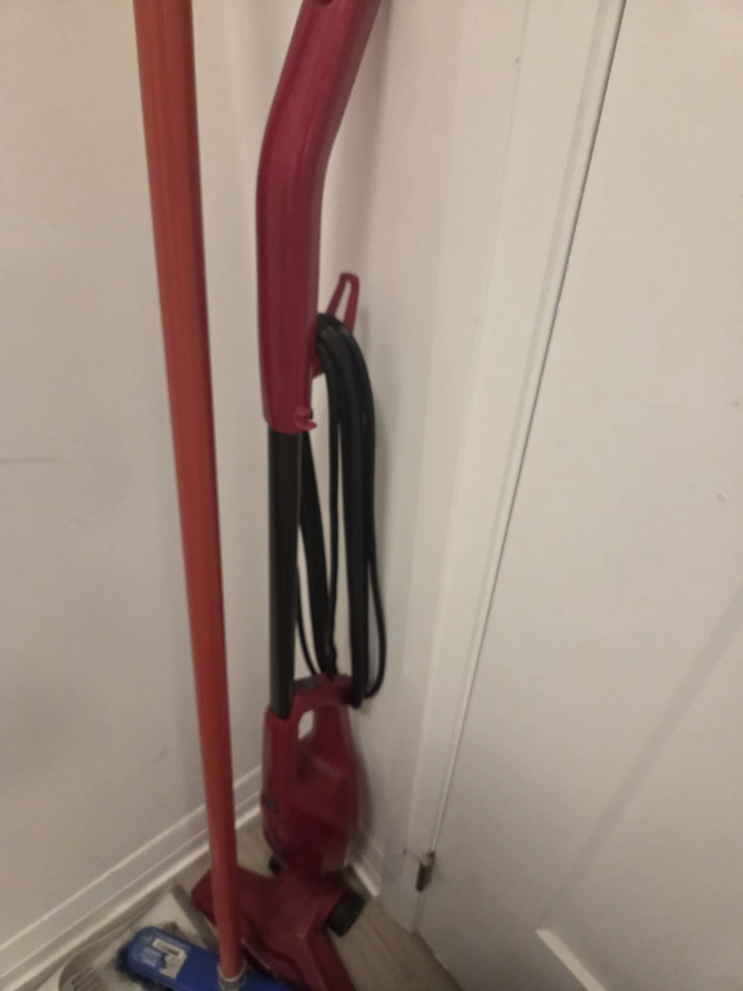 Red lightweight stick vacuum - photo 3