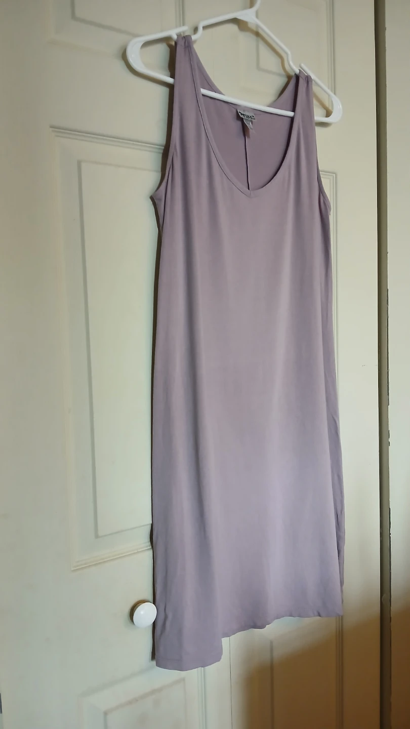 Black Bow lavender slip sleep dress size S - photo 3