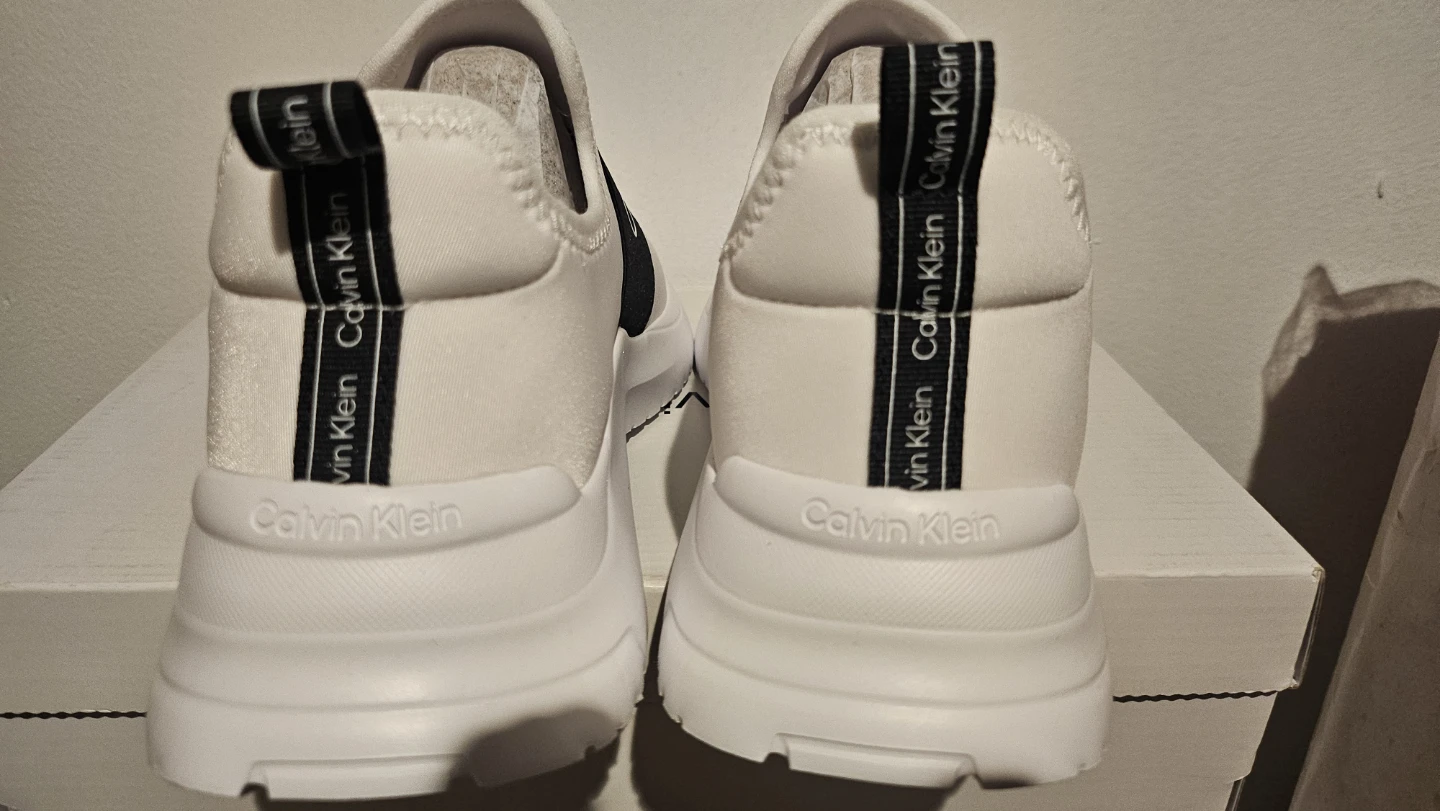 Calvin Klein White Slip-On Sneakers - photo 5