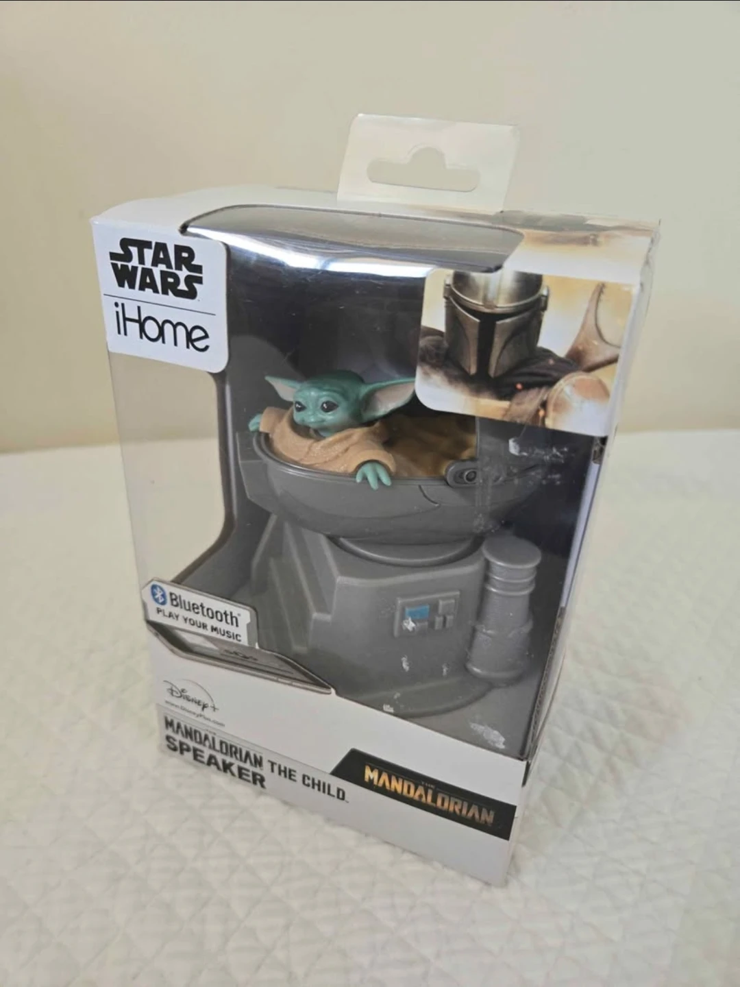 iHome The Mandalorian Baby Yoda Bluetooth Speaker