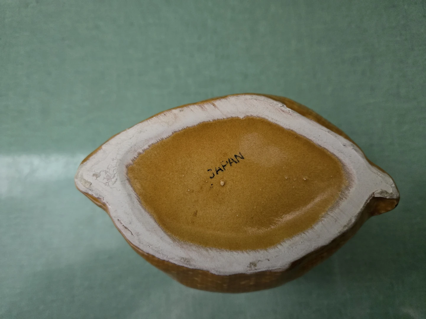 Vintage Ceramic Instant Coffee Container Burlap Sack/Bag - photo 5