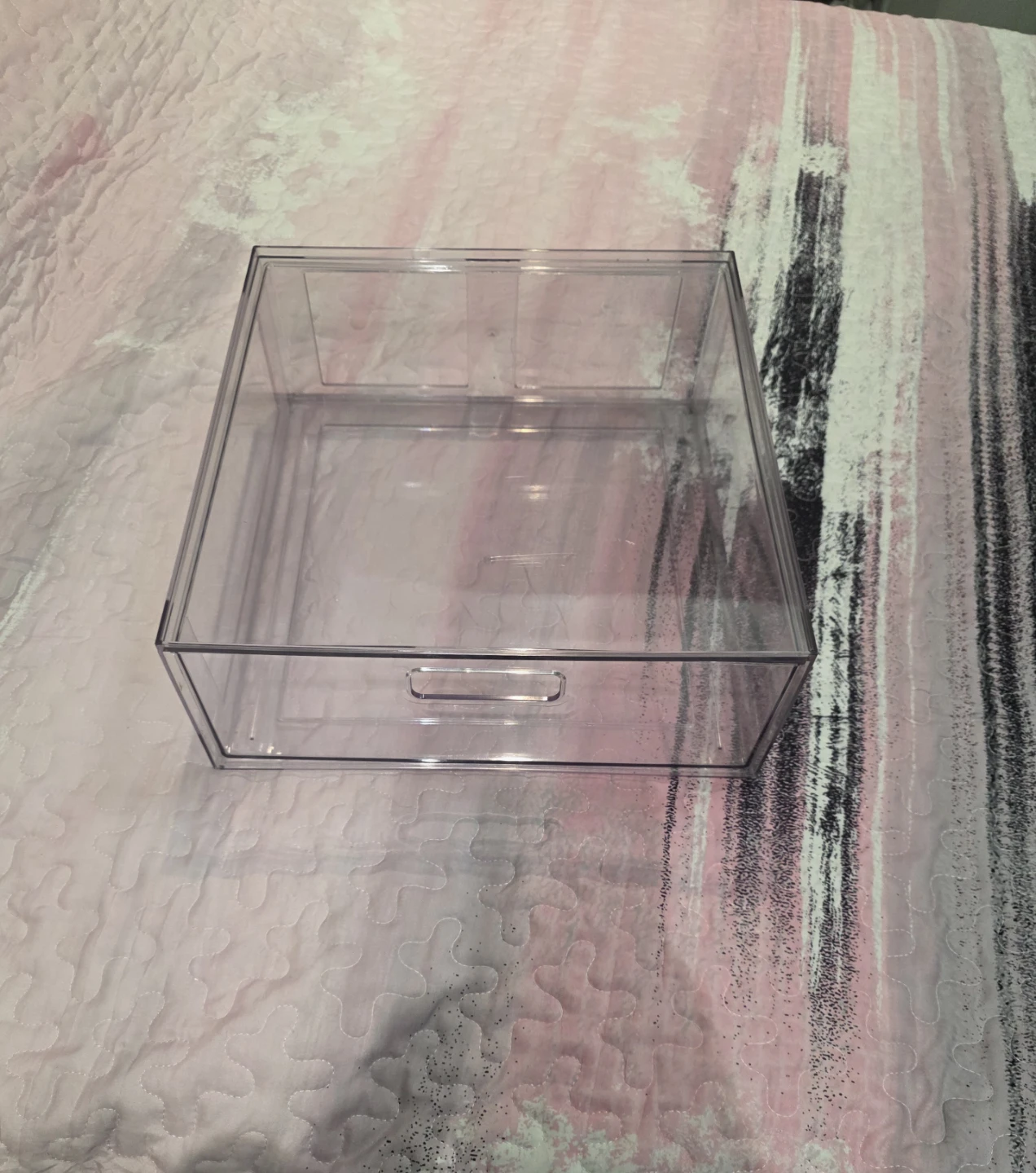 Clear Acrylic Storage Bin