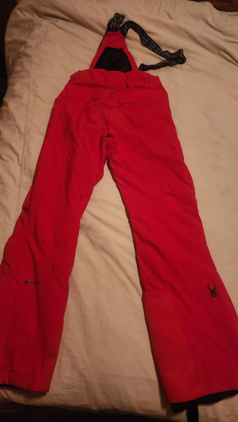 Spyder Gore-Tex Ski Bibs, Bright Red - photo 5