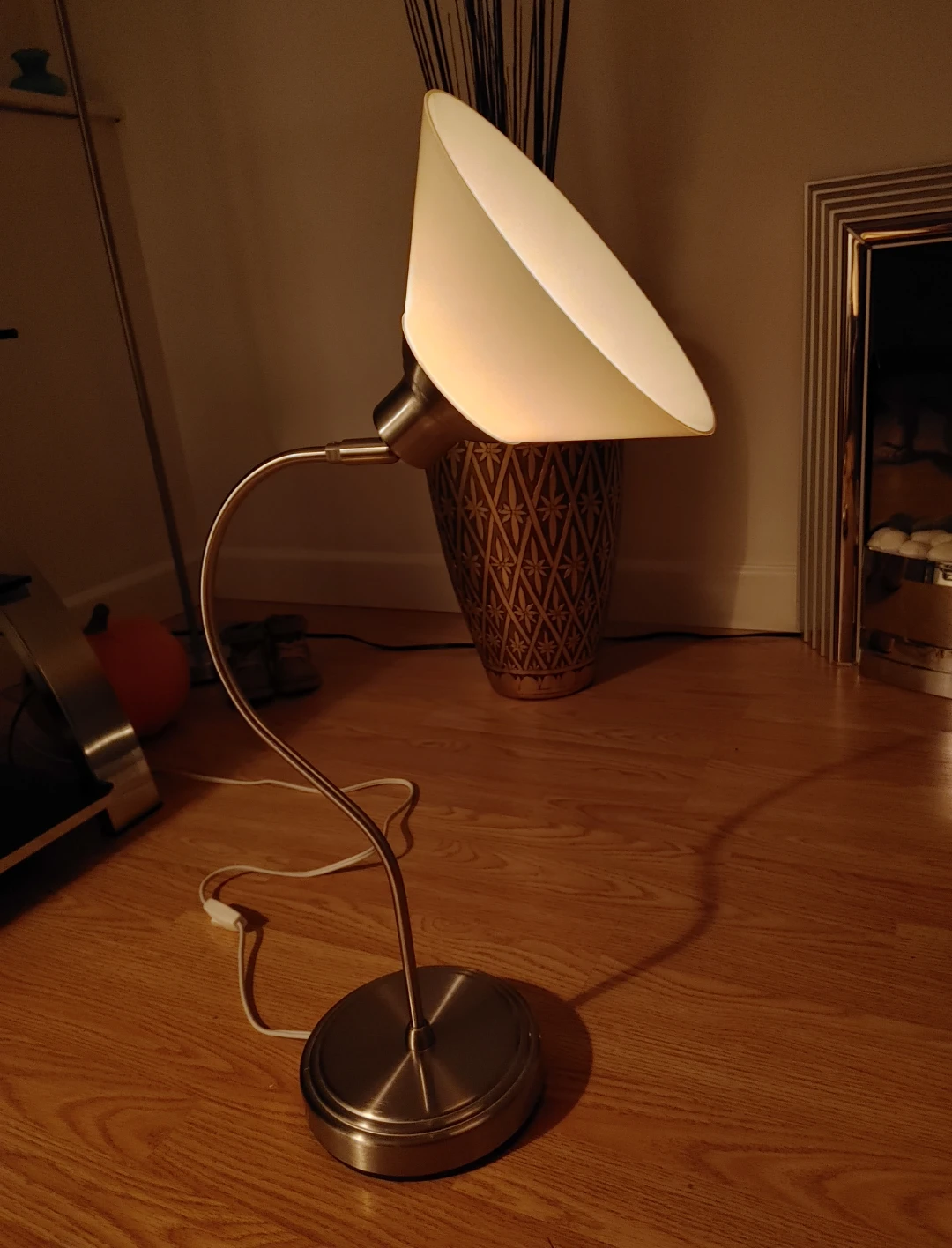 Brushed Nickel Table Lamp
